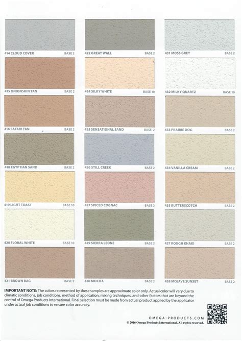 omega stucco colors photos